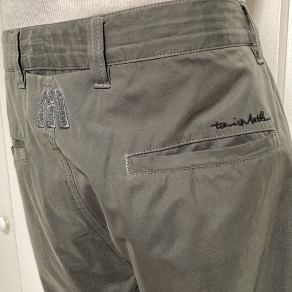 TRAVIS MATHEW Pants Athletic Golf Slacks Athletic Athleisure Gray Mens 34 x 44 - Picture 6 of 14